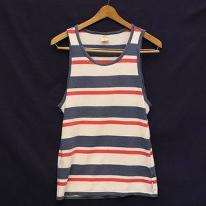 Hollister Tank Top men's small red white and blue